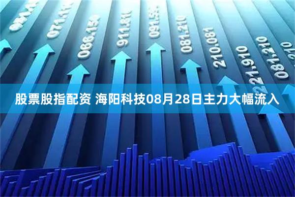 股票股指配资 海阳科技08月28日主力大幅流入